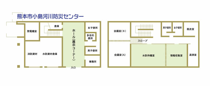 施設の間取り