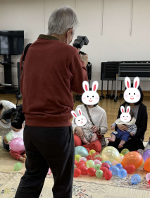 写真撮影の様子 写真撮影の様子