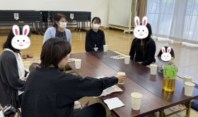 茶話会の様子 茶話会の様子