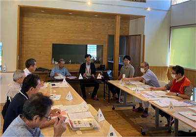 砂取校区自治協議会の皆さまとタウンミーティング