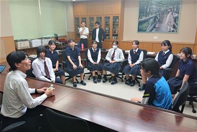 必由館高等学校の生徒の皆さまとタウンミーティング