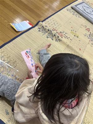 遊んでいる様子