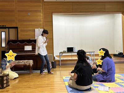 小さな音楽の時間の様子です