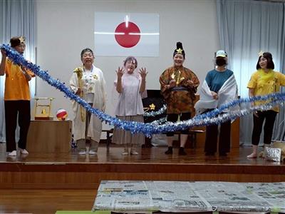 七夕劇の様子