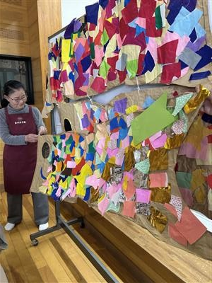 完成したこいのぼり