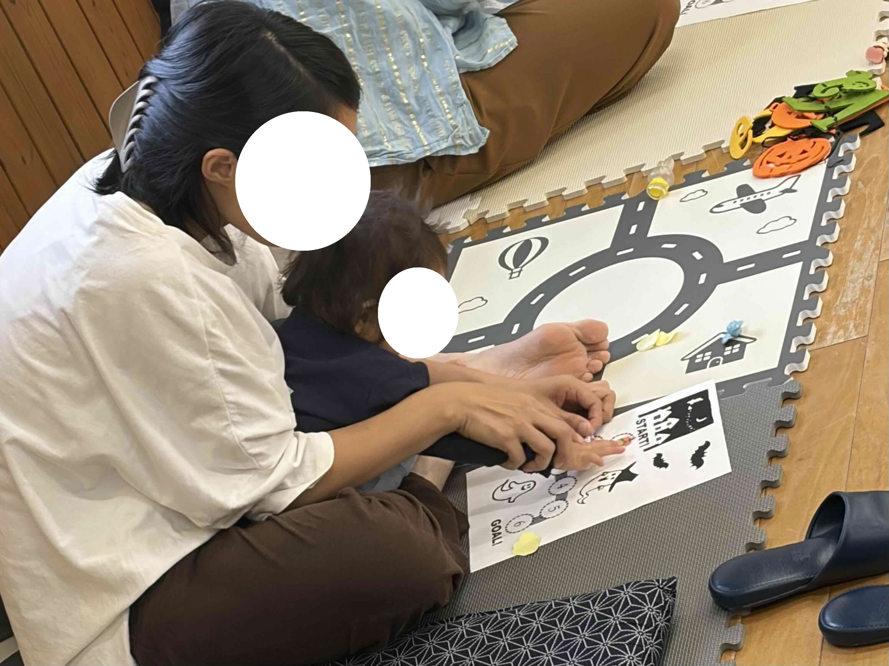 シールぺったん