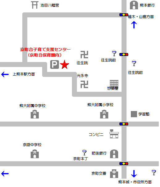 京町台地図