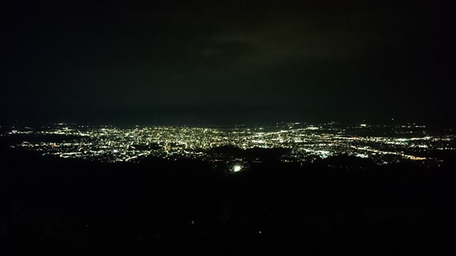 金峰山からの夜景