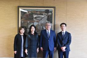 3.14一般社団法人全日本ピアノ指導者協会（ピティナ）表敬訪問