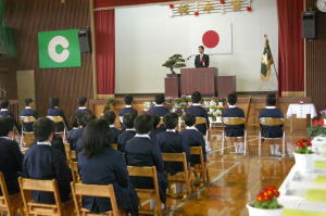熊本市立中緑小学校卒業証書授与式