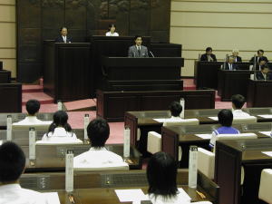 熊本市中学生による子ども議会