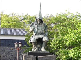 Statue of Kiyomasa Kato