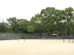 熊本城テニスコート