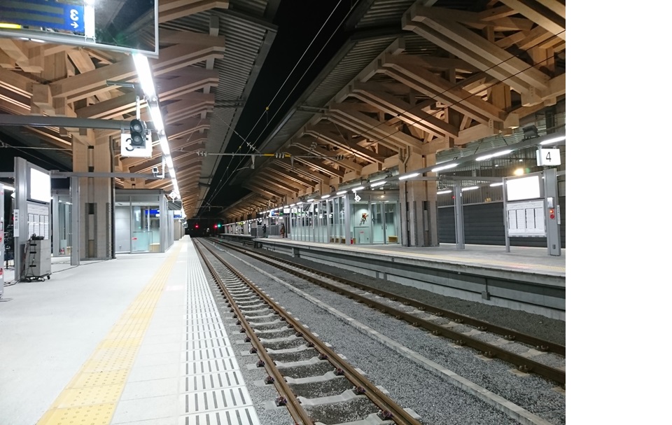 熊本駅ホーム乗場