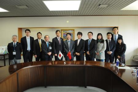 中国人民大学環境学院訪問団　来訪