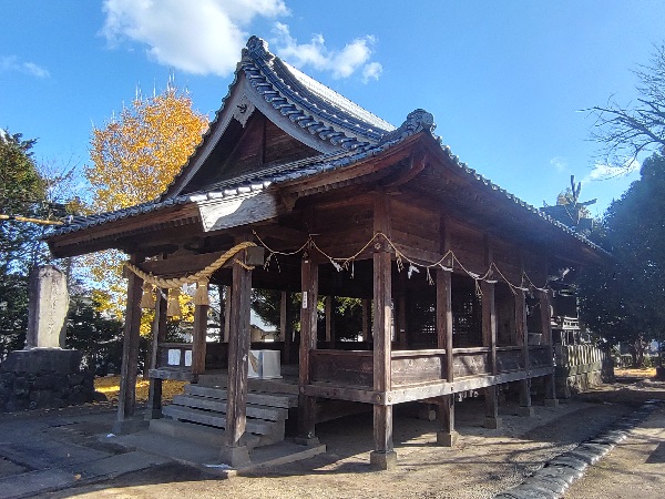 新地菅原神社社殿