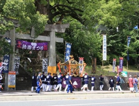 北岡神社の祇園祭