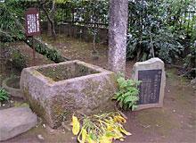夏目漱石の井戸