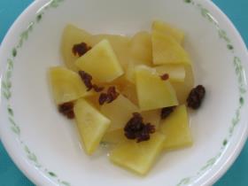 りんごとさつまいものかさね煮
