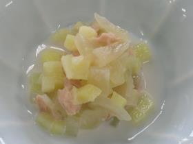 ミルクツナじゃが