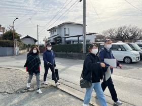 託麻えりあまち歩きの様子 託麻えりあまち歩きの様子
