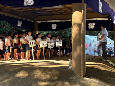 ちびっこまちづくり相撲