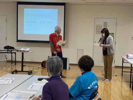 実演の様子 実演の様子
