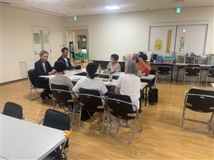 食生活改善推進協議会東支部役員の皆様とのカフェ