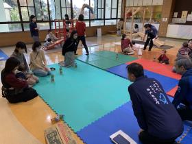 東区長と区民の方々との意見交換
