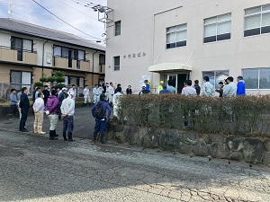 健軍川一斉清掃(1)