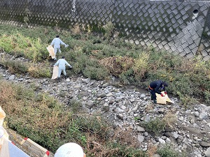健軍川一斉清掃(3)