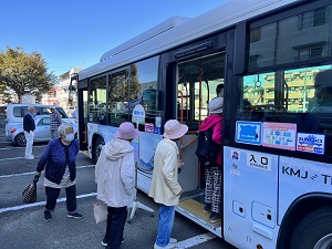 長嶺バススマホ教室(2)