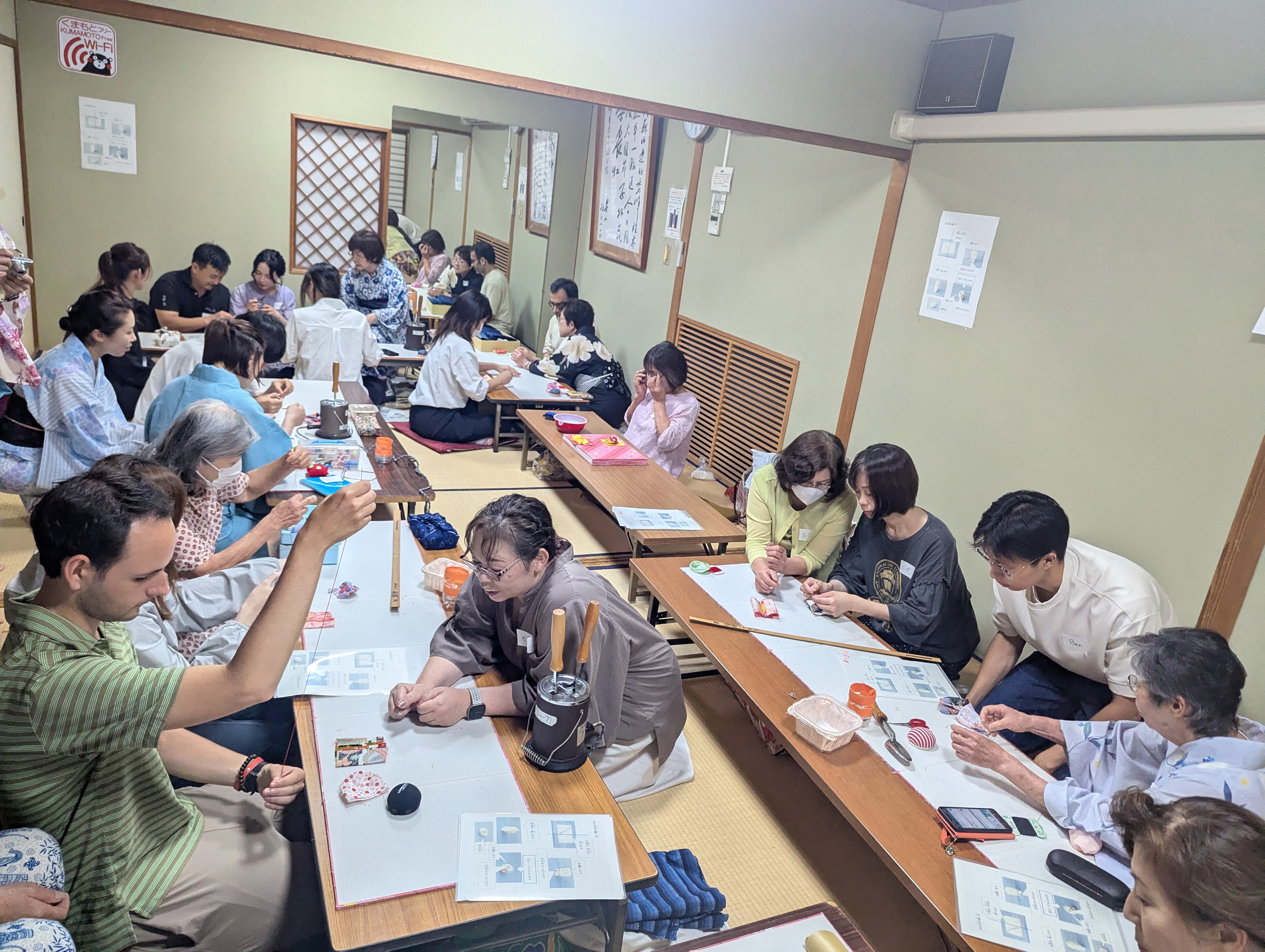 和裁見学とお手玉作り(1)