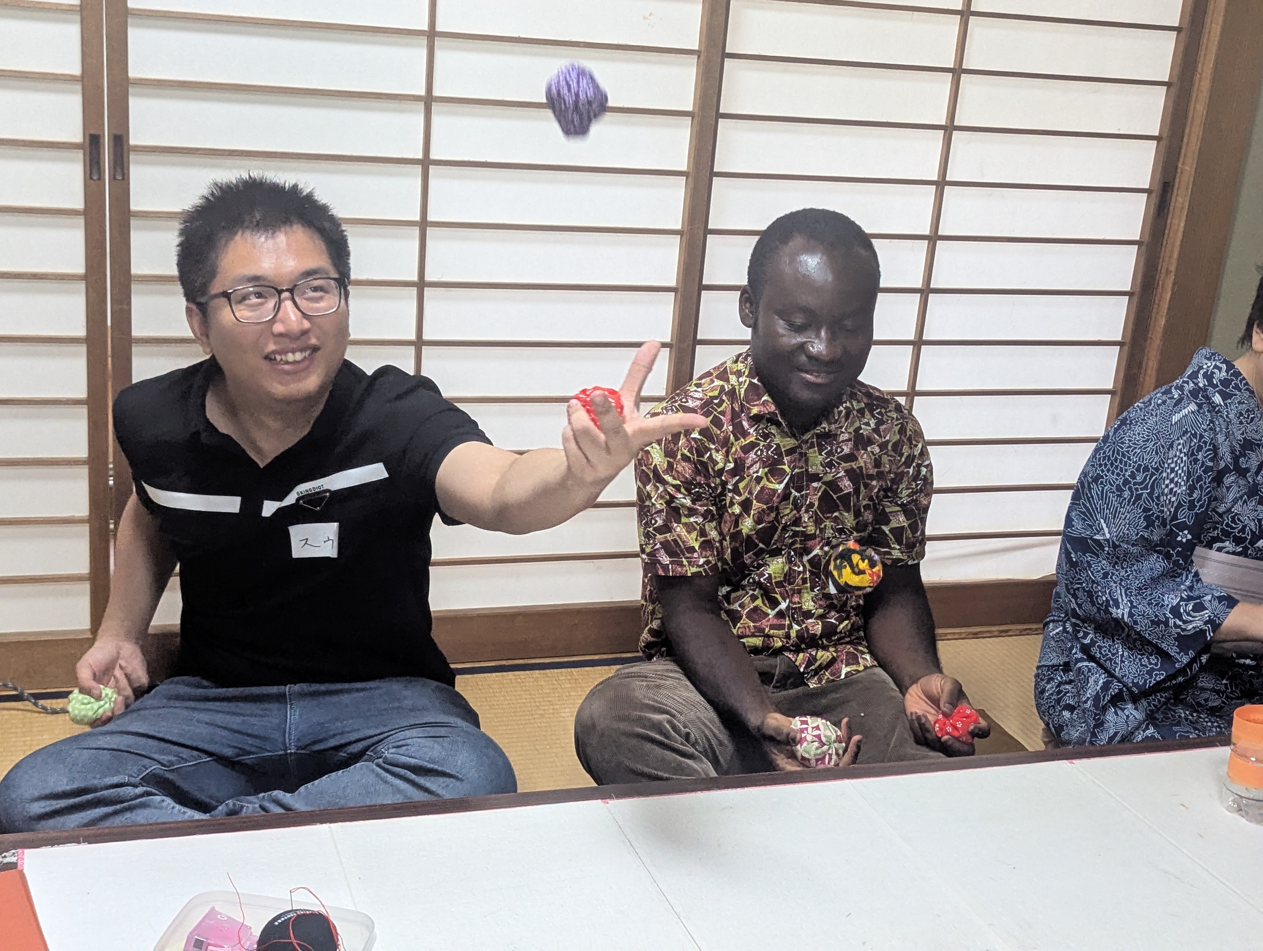 和裁見学とお手玉作り(2)