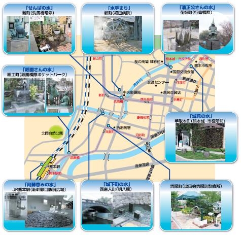親水施設マップ