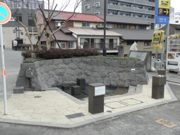 城下町の水