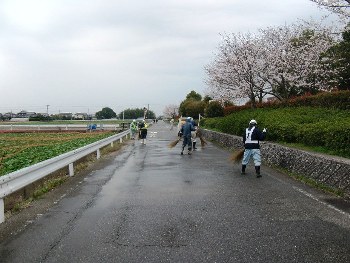 道路一斉清掃 道路一斉清掃
