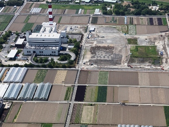 造成工事(平成25年5月)北側