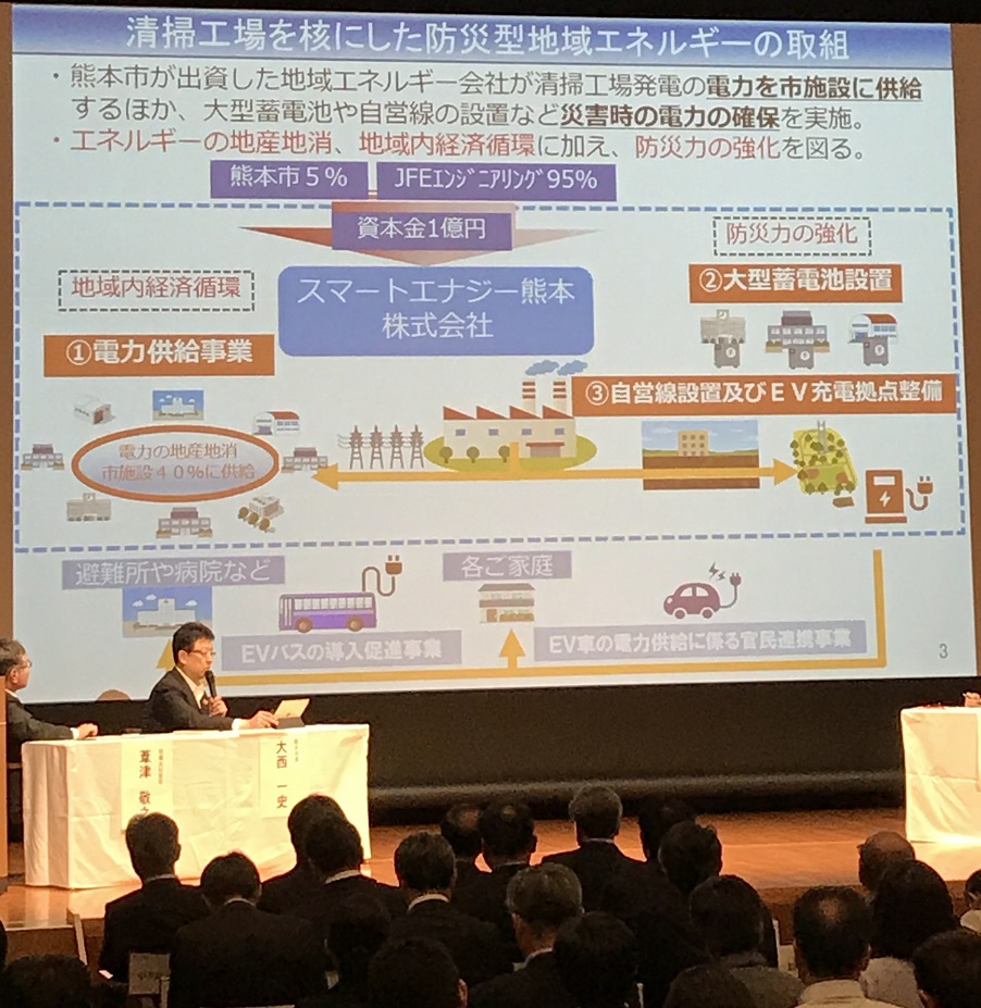 熊本市の取組紹介の様子