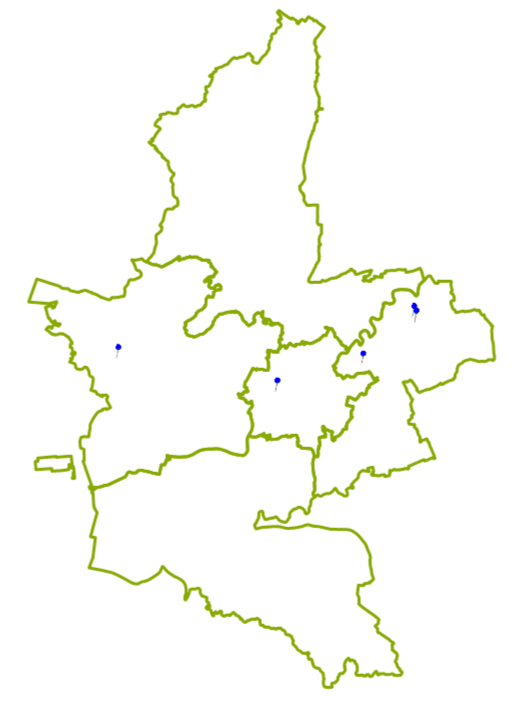 熊本市セミMAP2025（ヒメハルゼミ）
