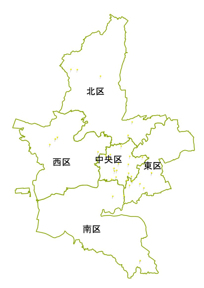 セミMAP2022（ツクツクボウシ）