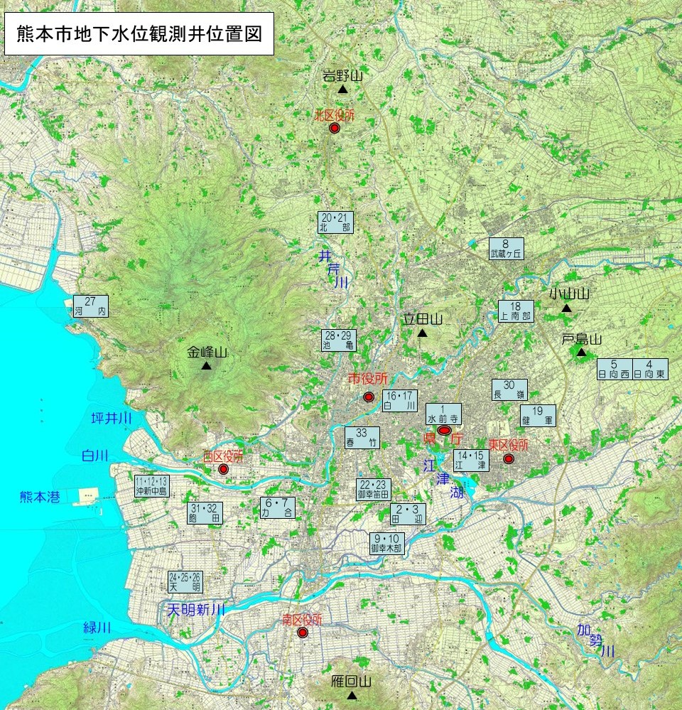 観測位置図
