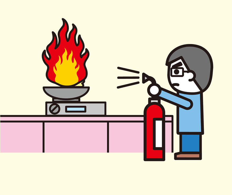 消火器お父さん