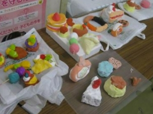 美味しそうなスィーツ作品ができました