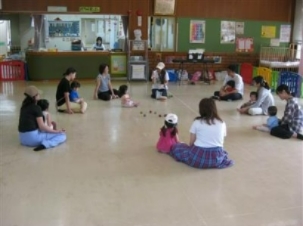 親子リズム遊び