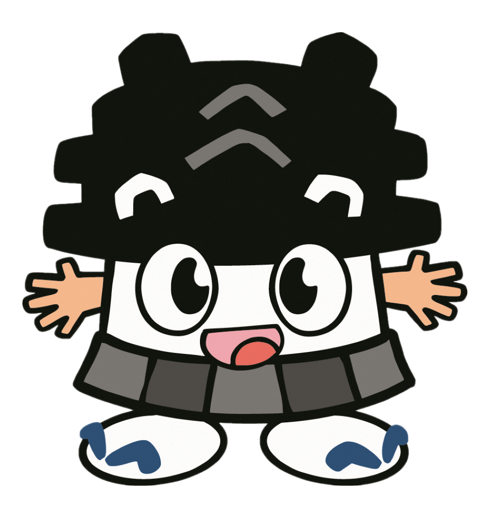 正面を向くひごまるの画像