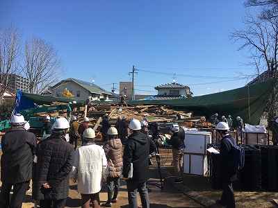報道公開の様子 報道公開の様子