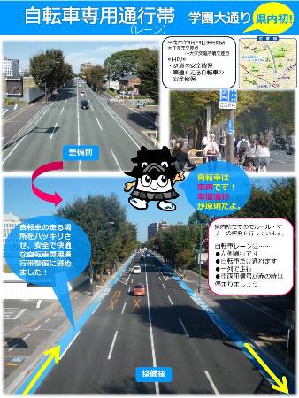 自転車専用通行帯
