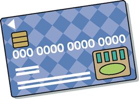 クレジットカードのイラスト