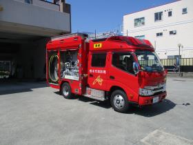 島崎ポンプ車